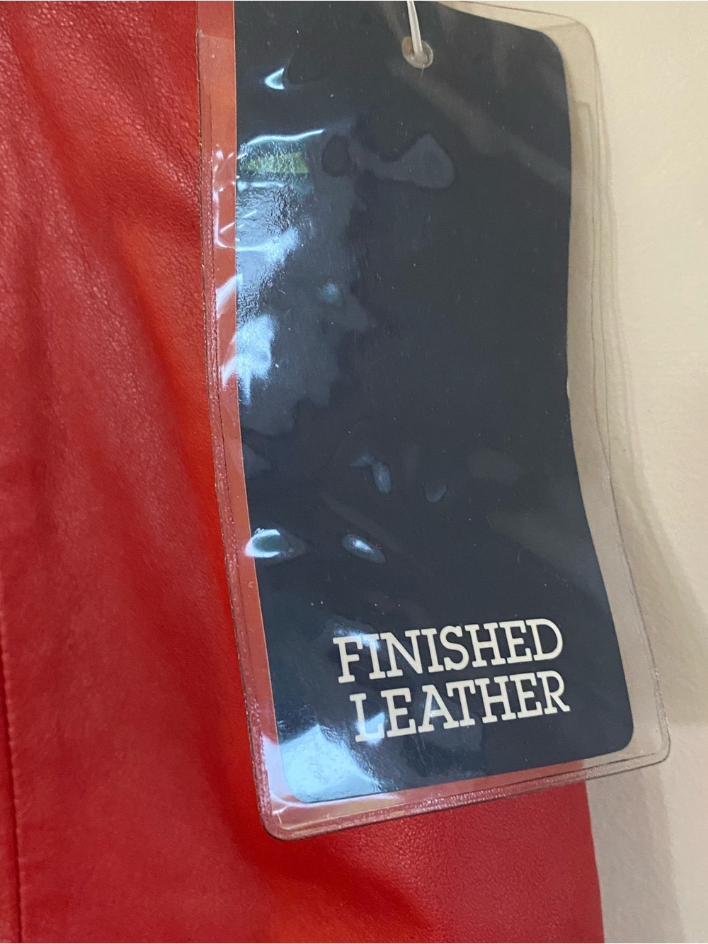 Vintage NWT CHIA 100% leather skirt - Picture 3 of 5
